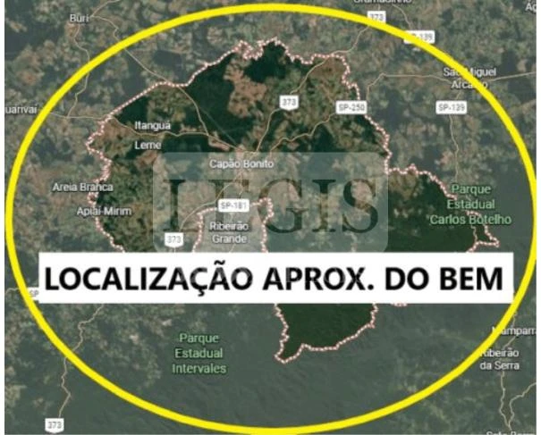 Residenciais Terreno com casa térrea em Capão Bonito/SP em Capão Bonito - São Paulo
