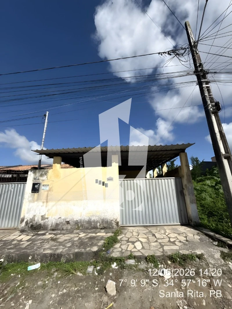 Casa com 2 Quartos em Santa Rita/PB em Santa Rita - Paraíba