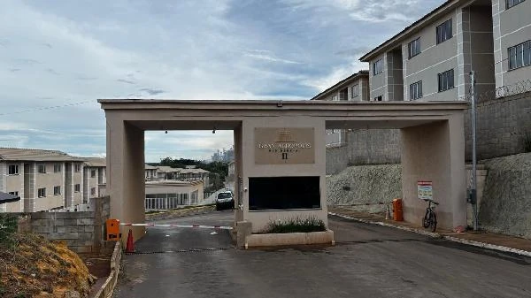 Apartamento com 56m² de área privativa em Luziânia GO, 2 quartos e 1 vaga