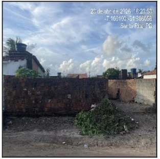 Terreno no Loteamento Planalto Tibiri I em Santa Rita/PB em Santa Rita - Paraíba