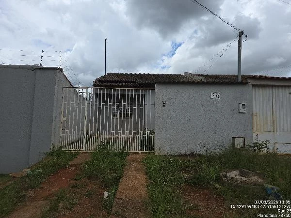 Casa com 2 Quartos em Planaltina/GO em Planaltina - Goiás