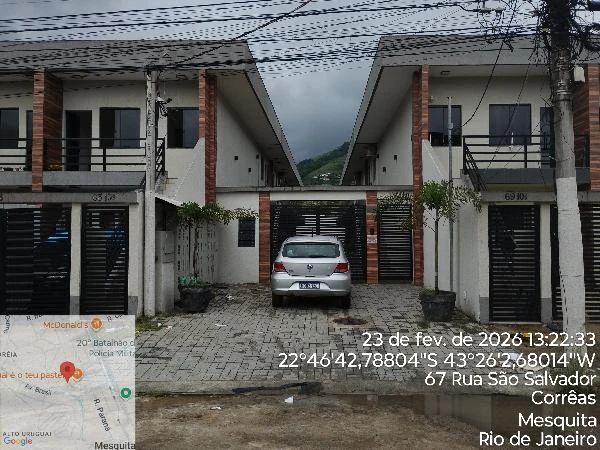Casa com 2 Quartos em Mesquita/RJ em Mesquita - Rio de Janeiro