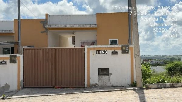 Casa com 2 Quartos em Itabaiana/PB em Itabaiana - Paraíba