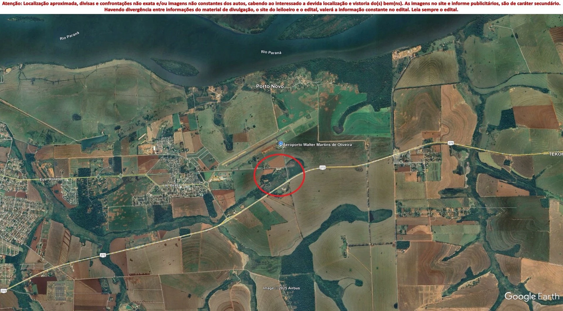 Terreno no Lote 168-Rem em Guaíra/PR em Guaíra - Paraná