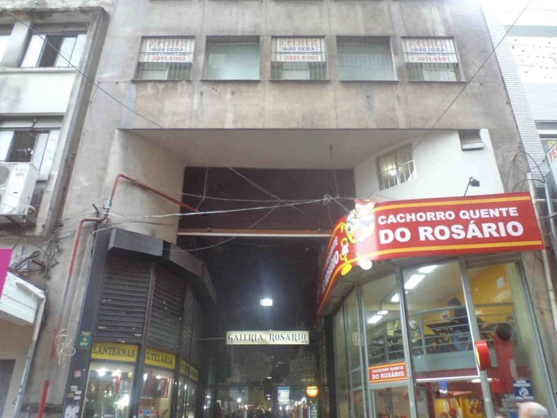 Sala Comercial com 21.82m² privativos na Galeria Nossa Senhora do Rosário em Porto Alegre/RS em Porto Alegre - Rio Grande do Sul