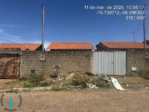Casa com 2 Quartos e 1 Vaga na Garagem de 51m² em Cocalzinho De Goias - Goiás