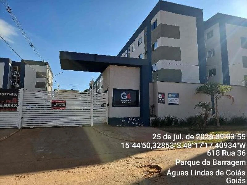 Apartamento com 2 Quartos e 1 Vaga em Águas Lindas de Goiás/GO em Águas Lindas De Goiás - Goiás