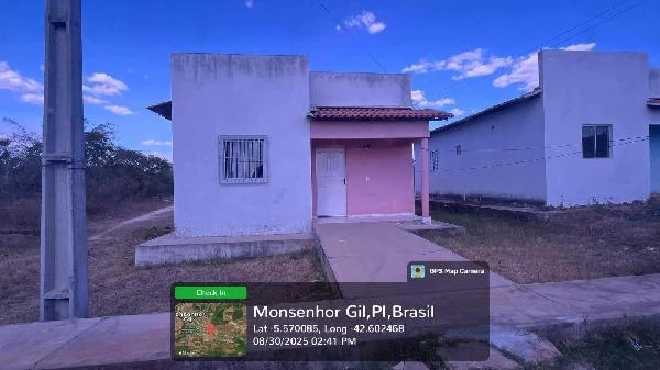 Casa com 2 Quartos em Monsenhor Gil/PI em Monsenhor Gil - Piauí