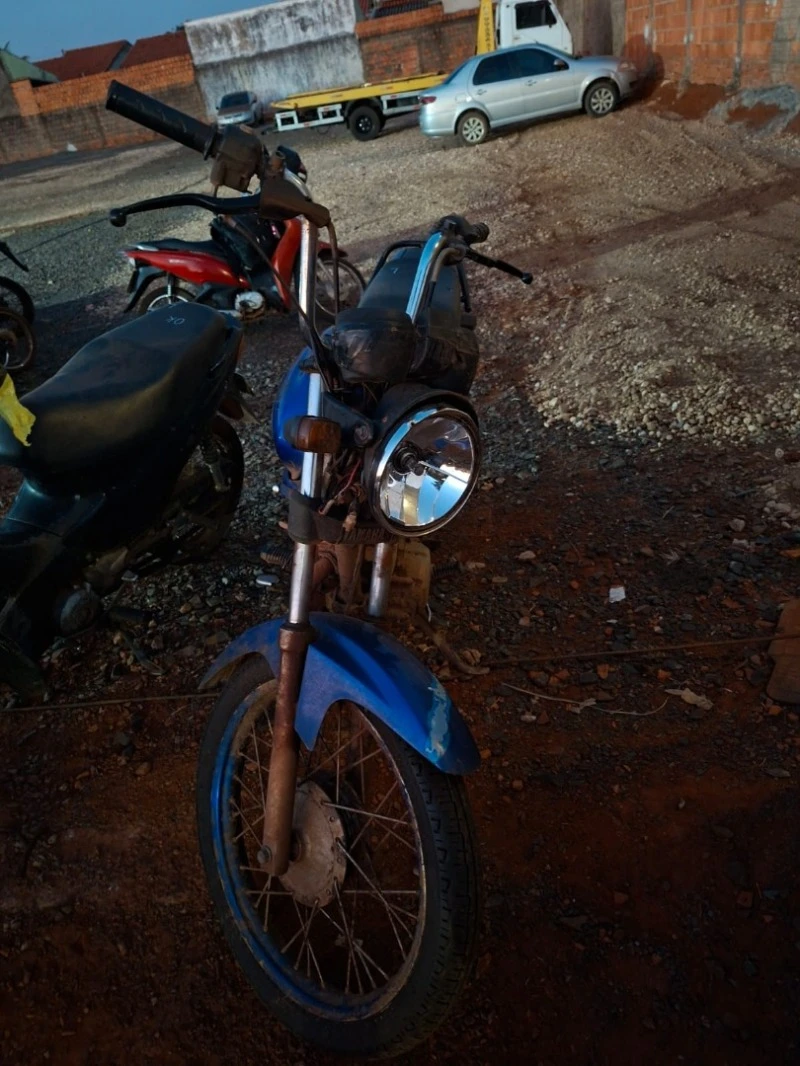 Yamaha YBR 125K 125K 2007/2008 Azul em Tangará Da Serra - Mato Grosso
