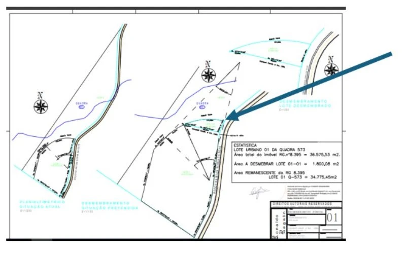 Terreno com 1.800 m2 em Fraiburgo/SC em Fraiburgo - Santa Catarina