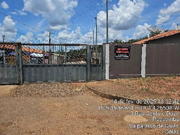 Casa de 48m² com 2 Quartos no Lote 09 Quadra 141 em Valparaíso De Goiás - Goiás