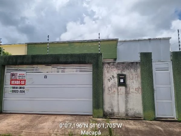 Casa com 3 Quartos em Macapá/AP em Macapa - Amapá
