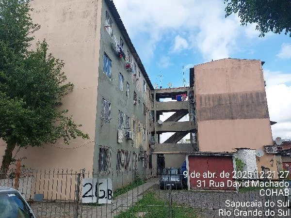 Apartamento de 38m² com 2 Quartos em Sapucaia Do Sul - Rio Grande do Sul