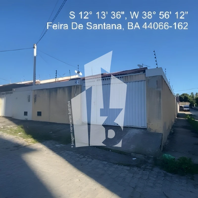 Casa com 2 Quartos em Feira de Santana/BA em Feira De Santana - Bahia