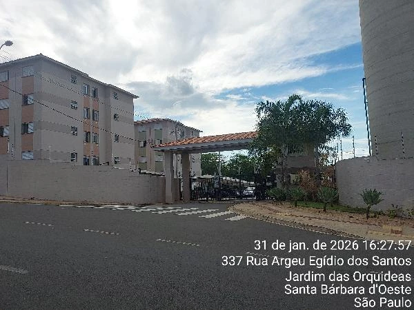 Apartamento com 2 Quartos em Santa Bárbara d'Oeste/SP em Santa Bárbara D'oeste - São Paulo