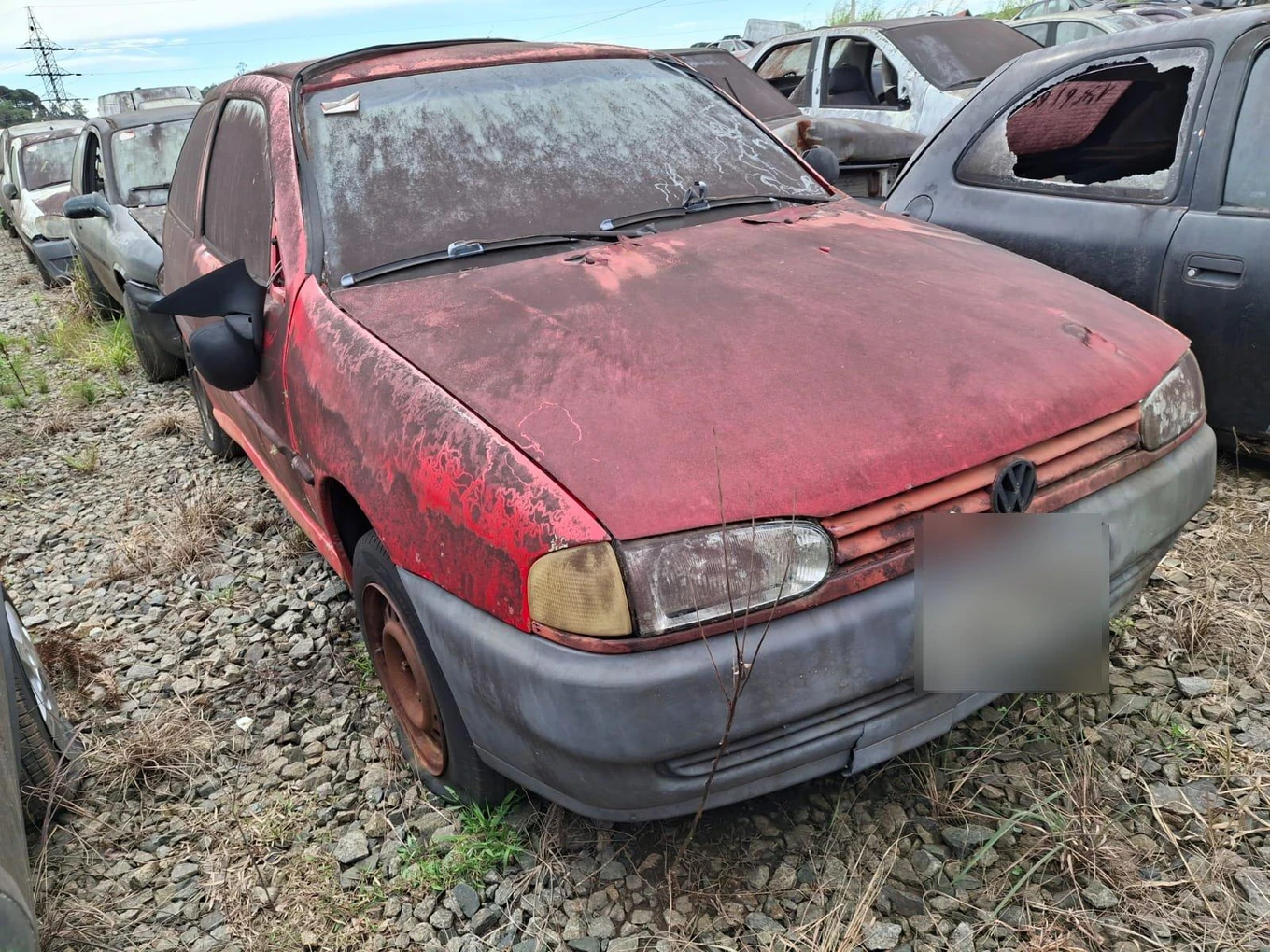 Volkswagen Gol I 1996/97 Vermelho em Campina Grande Do Sul - Paraná