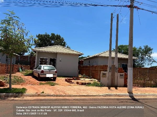 Casa com 2 Quartos em São José do Rio Preto/SP em São José Do Rio Preto - São Paulo