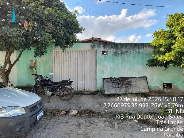 Casa com 2 Quartos em Campina Grande/PB em Campina Grande - Paraíba