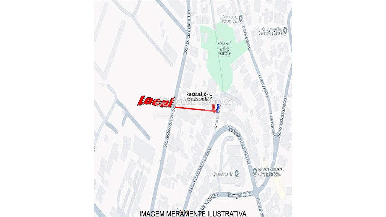 Sobrado com 6 Quartos em Santo Amaro/SP em Santo Amaro - São Paulo