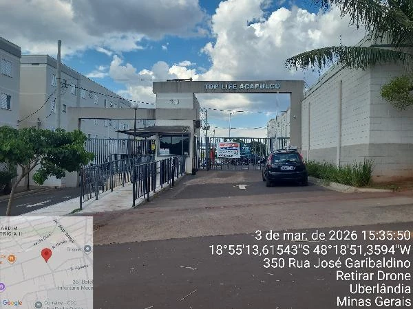 Apartamento com 2 Quartos e 1 Vaga em Uberlândia/MG em Uberlandia - Minas Gerais