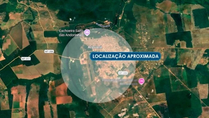 Terreno 43,36% da matrícula 23742 em Aripuanã/MT em Aripuanã - Mato Grosso