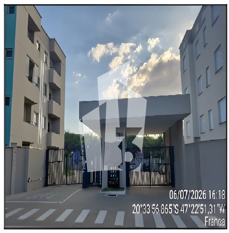 Apartamento com 1 Vaga em Franca/SP em Franca - São Paulo