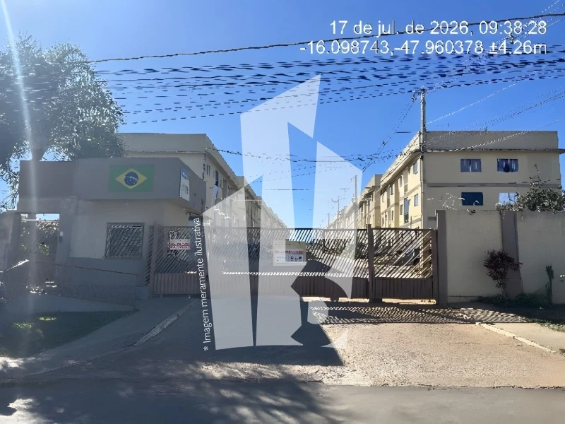 Apartamento com 2 Quartos em Cidade Ocidental/GO em Cidade Ocidental - Goiás