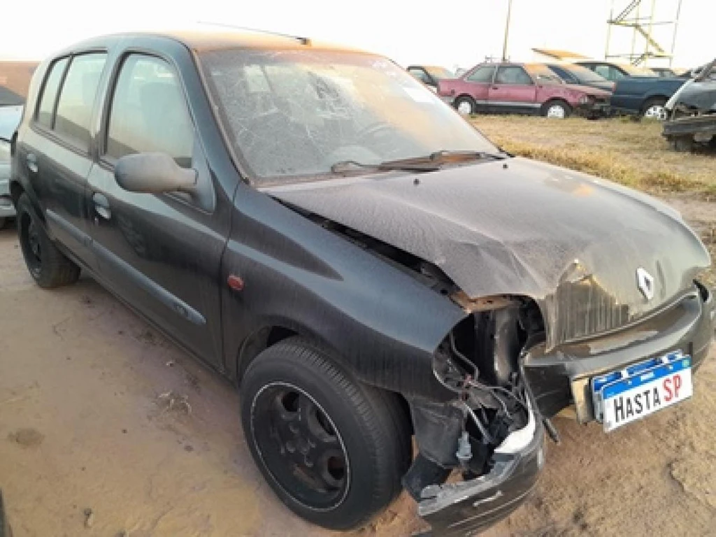 Renault Clio RN RN 1.0 2000 2001 Preto em Itirapina - São Paulo