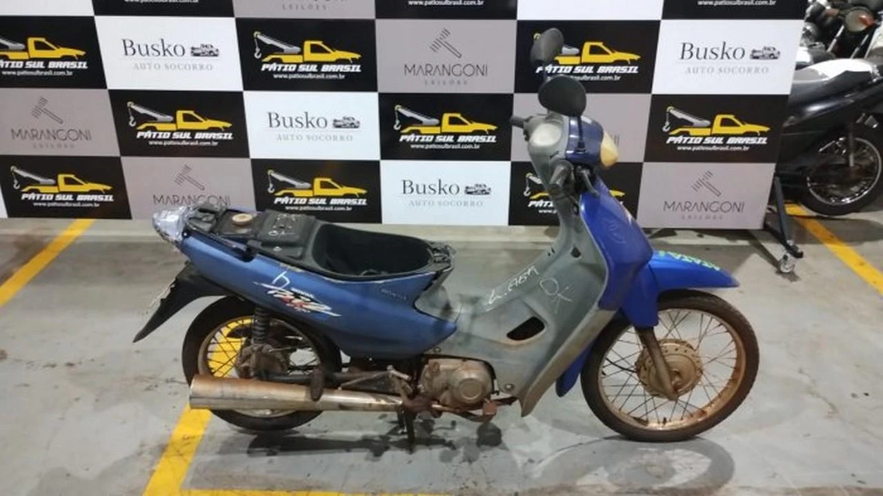 Honda Biz C100 Biz 2002/2003 Azul em Maringá - Paraná