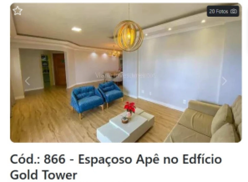 Apartamento no Edificio Gold Tower em Porto Velho/RO em Porto Velho - Rondônia