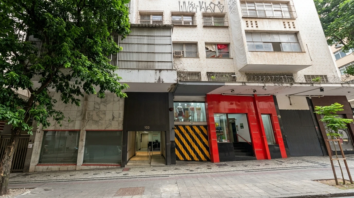 Sala Comercial no Edifício Vera Cruz em Belo Horizonte/MG em Belo Horizonte - Minas Gerais