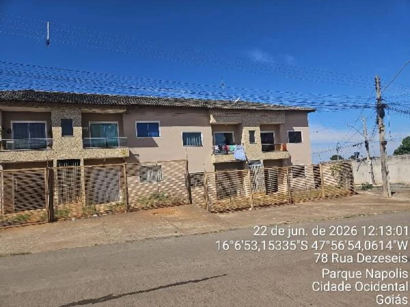 Apartamento com 2 Quartos em Cidade Ocidental/GO em Cidade Ocidental - Goiás