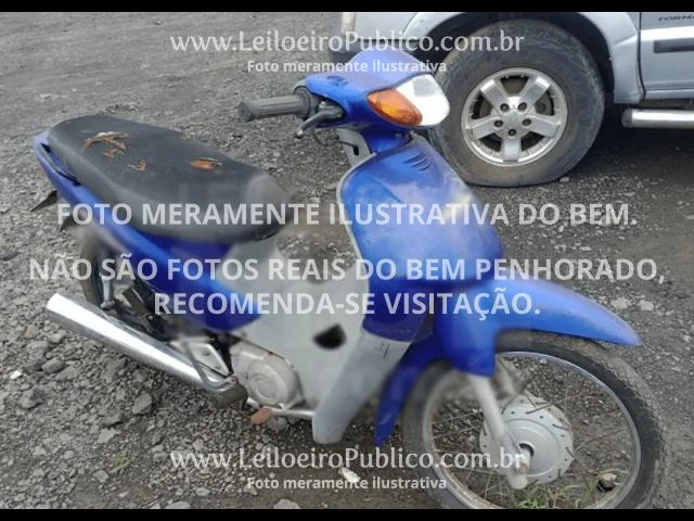 Honda Biz C100 2005 Azul em São Borja - Rio Grande do Sul