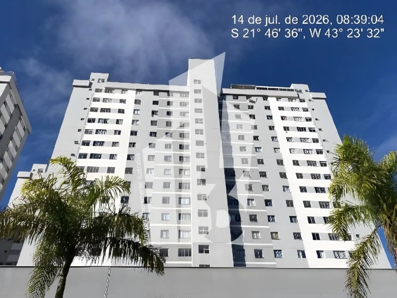 Apartamento com 2 Quartos em Juiz de Fora/MG em Juiz De Fora - Minas Gerais