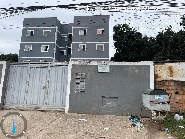 Apartamento com 2 Quartos em Águas Lindas de Goiás/GO em Aguas Lindas De Goias - Goiás