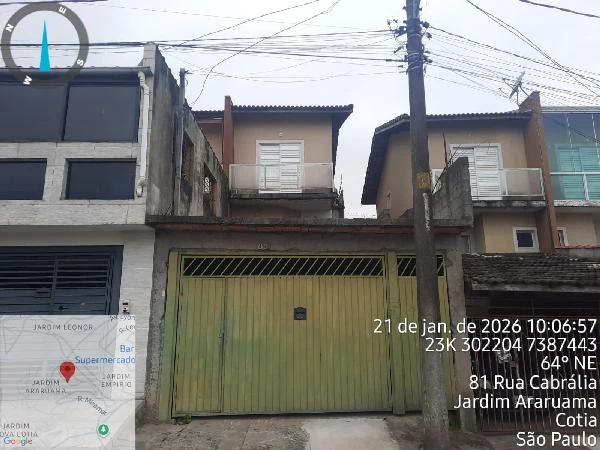 Casa com 2 Quartos e 1 Vaga em Cotia/SP em Cotia - São Paulo