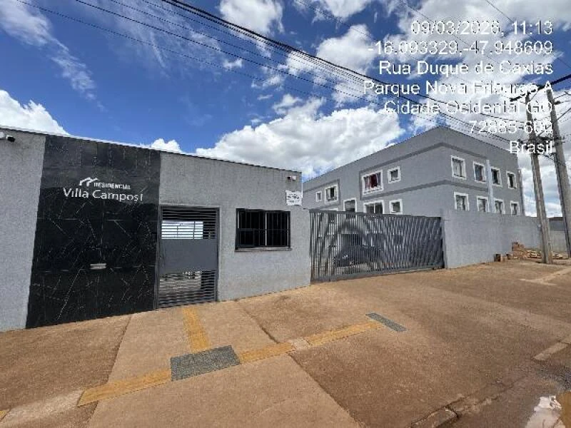 Apartamento no Condomínio Villa Campos em Cidade Ocidental/GO em Cidade Ocidental - Goiás