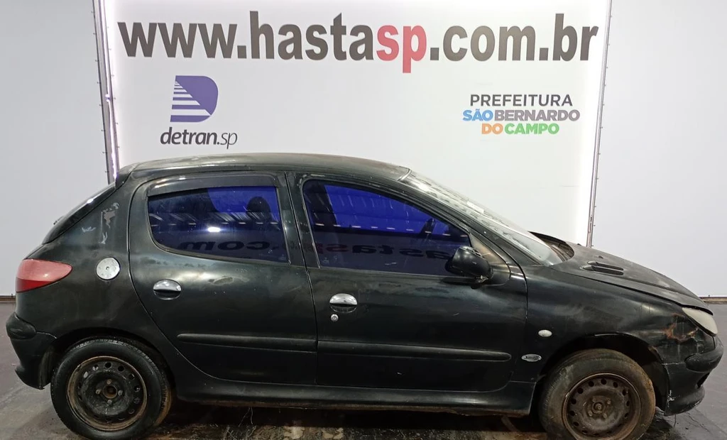 Peugeot 206 Selection 2001/2002 Preto em Casa Branca - São Paulo