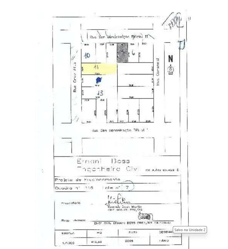 Terreno com 750 m² em Senador Salgado Filho/RS em Senador Salgado Filho - Rio Grande do Sul