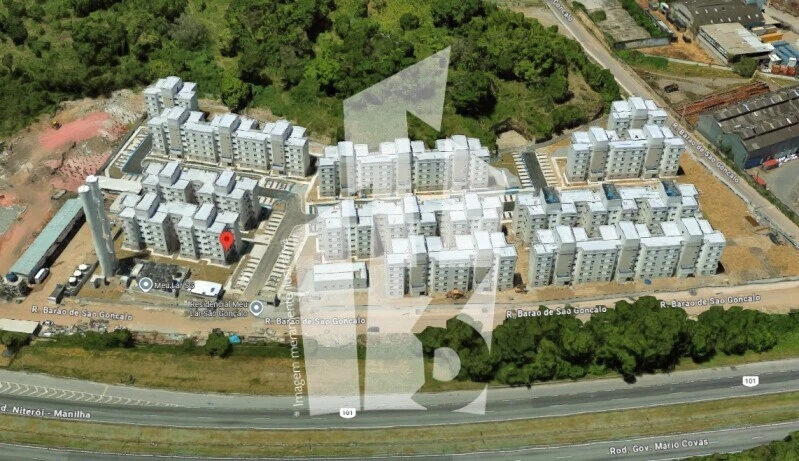 Apartamento com 2 Quartos em São Gonçalo/RJ em São Gonçalo - Rio de Janeiro