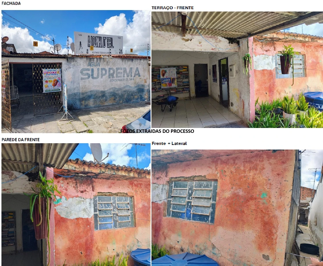 Terreno ocupado pela casa 280 em Campina Grande/PB em Campina Grande - Paraíba