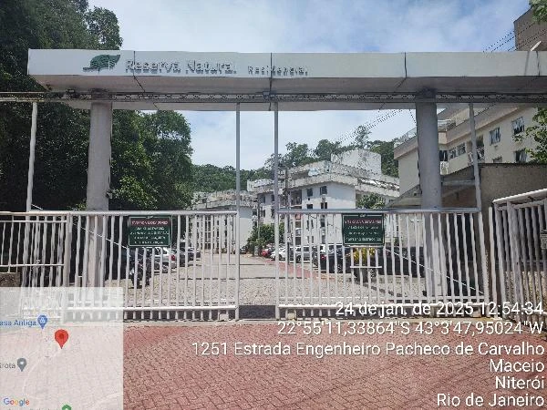 Apartamento de 57m² com 2 Quartos e 1 Vaga no Residencial Reserva Normal em Niterói - Rio de Janeiro