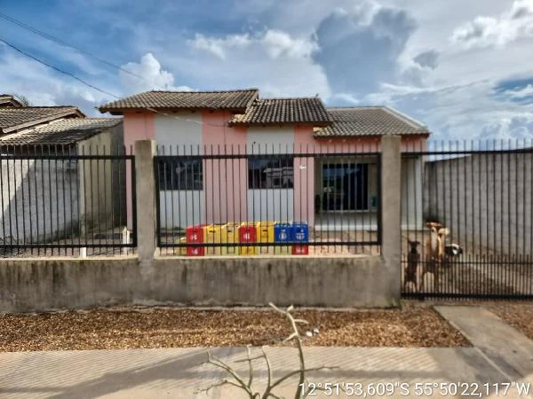 Casa com 2 Quartos em Primavera do Leste/MT em Primavera Do Leste - Mato Grosso