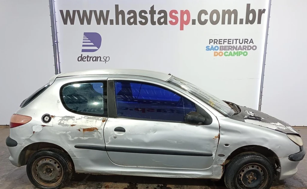 Peugeot 206 Soleil 2002 2003 Cinza em Casa Branca - São Paulo