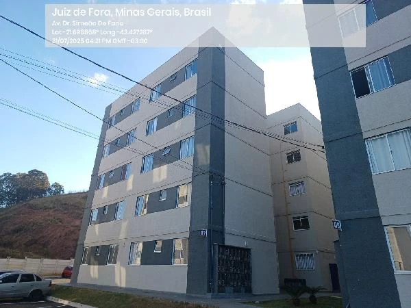 Apartamento com 2 Quartos e 1 Vaga em Juiz de Fora/MG em Juiz De Fora - Minas Gerais