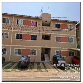 Apartamento de 2 quartos com garagem em condomínio residencial em Valparaíso de Goiás