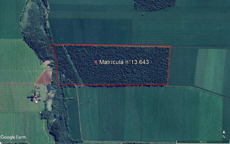 Fração 50% de 1,1833 ha em Guaíra/PR em Guaíra - Paraná