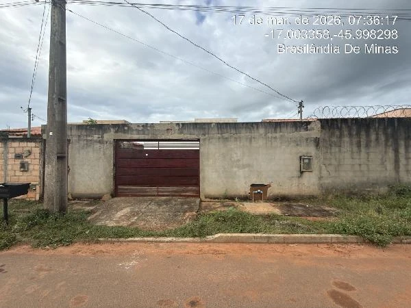 Casa com 2 Quartos em Bela Vista Brasilândia de Minas/MG em Joao Pinheiro - Minas Gerais