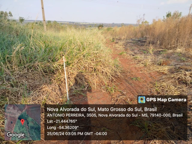 Terreno 253 m² em Nova Alvorada do Sul/MS em Nova Alvorada Do Sul - Mato Grosso do Sul