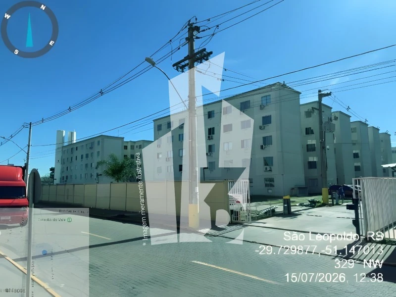 Apartamento com 2 Quartos em São Leopoldo/RS em São Leopoldo - Rio Grande do Sul